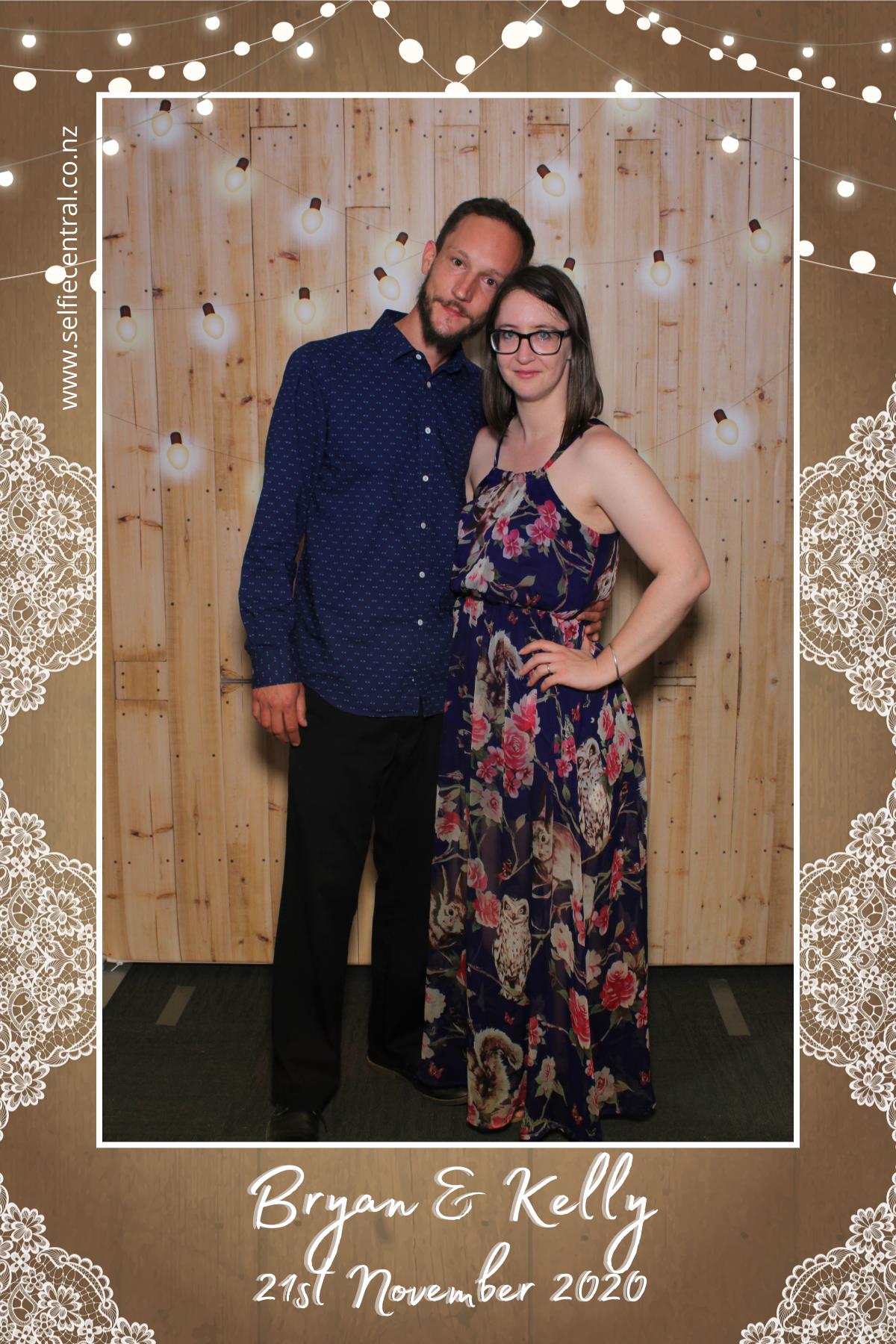 Bryan & Kelly's wedding | View more photos from the event at gallery.photobooth.co.nz/u/SelfieCentral/Bryan-Kellys-wedding